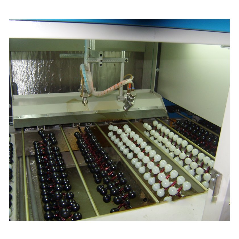 Christmas Ball /Plastic Parts Automatic Spraying Paint Machine Coating Production Line